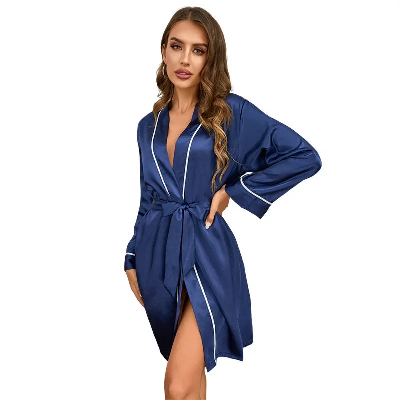 La Robe Kimono Satinée - Arteluxia