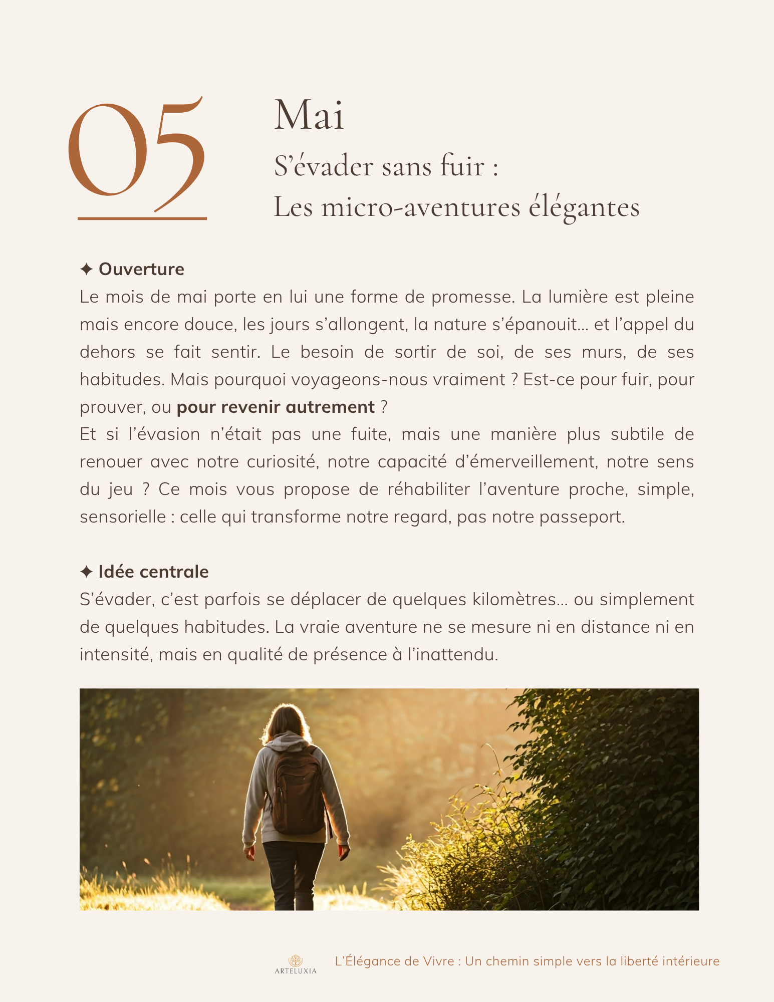 L’Élégance de Vivre - Un chemin simple vers la liberté intérieure EBOOK